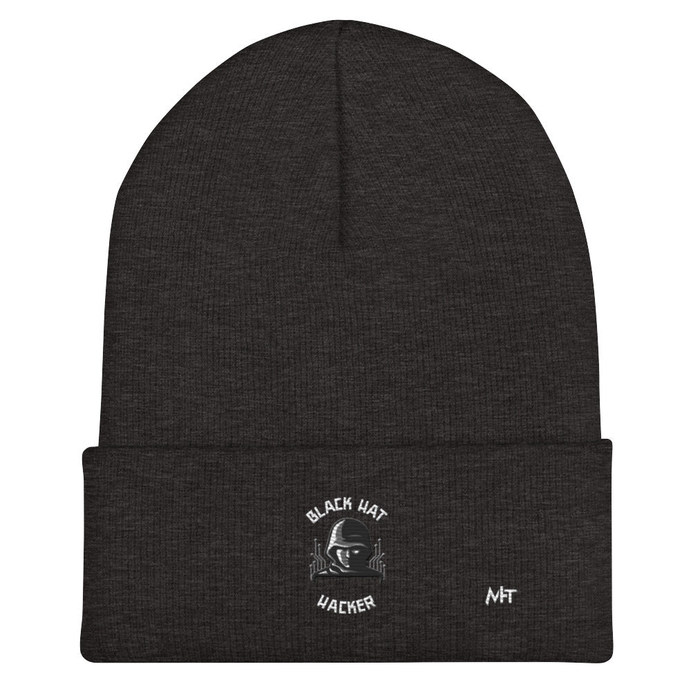 Black Hat Hacker - Cuffed Beanie by DarkByteGear