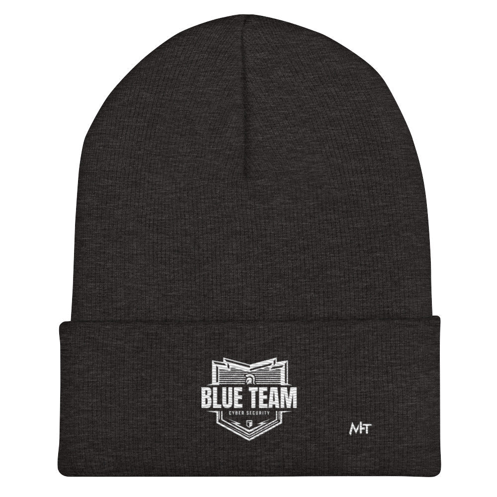 Cyber Security Blue Team V1 - Cuffed Beanie by DarkByteGear