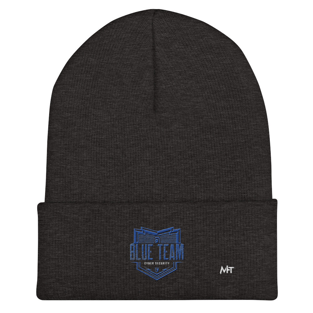 Cyber Security Blue Team V13 - Cuffed Beanie by DarkByteGear