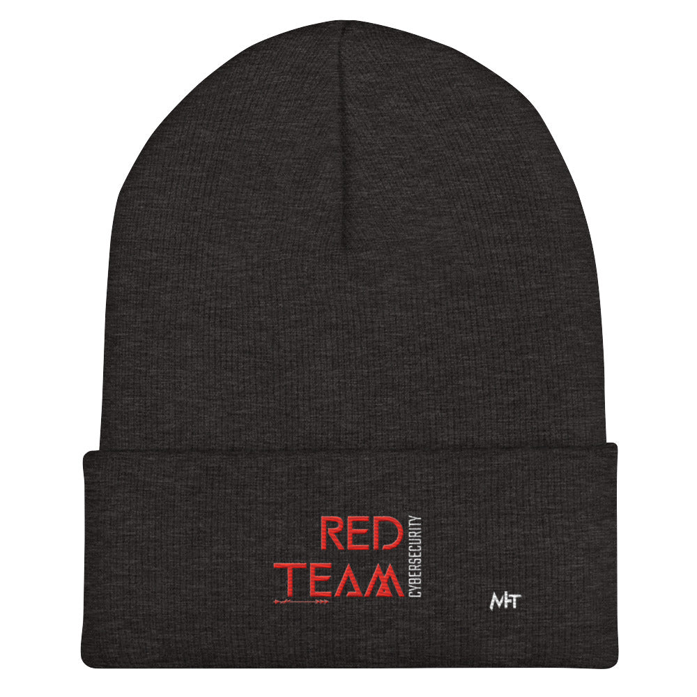 Cyber Security Red Team V4 - Cuffed Beanie by DarkByteGear