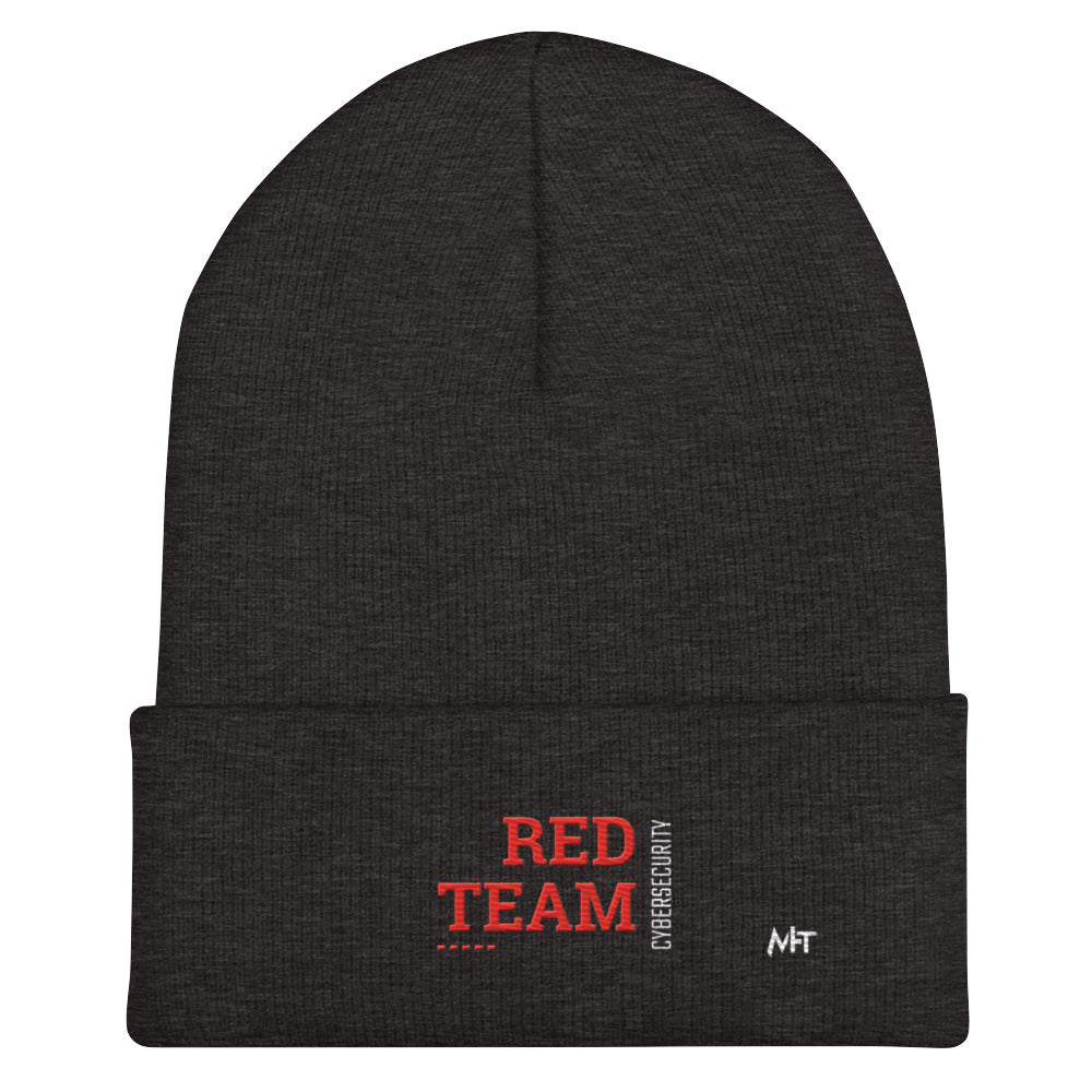 Cyber Security Red Team V12 - Cuffed Beanie by DarkByteGear