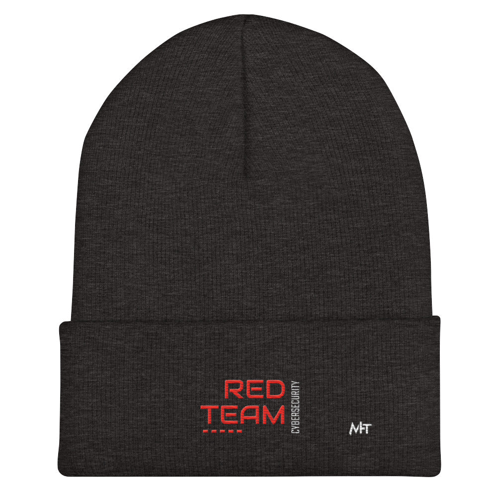 Cyber Security Red Team V14 - Cuffed Beanie by DarkByteGear