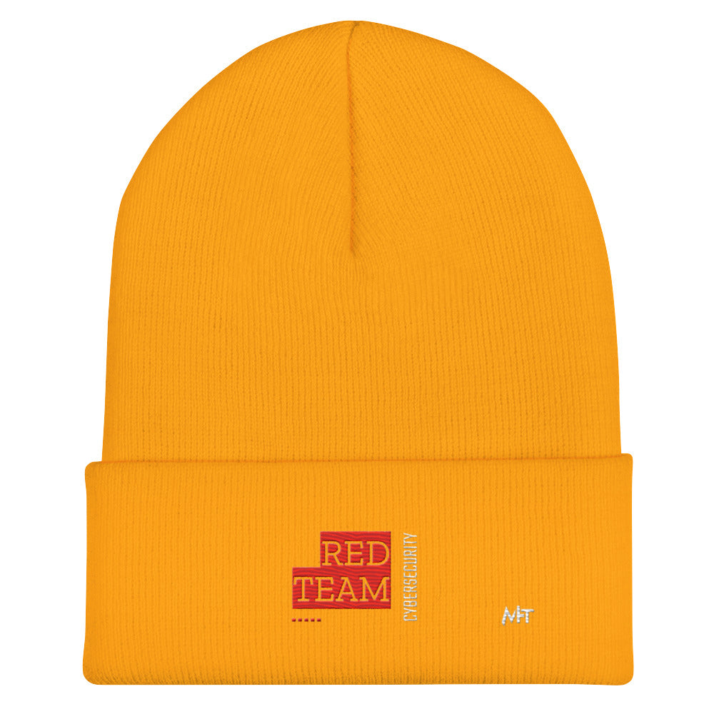 Cyber Security Red Team V13 - Cuffed Beanie by DarkByteGear