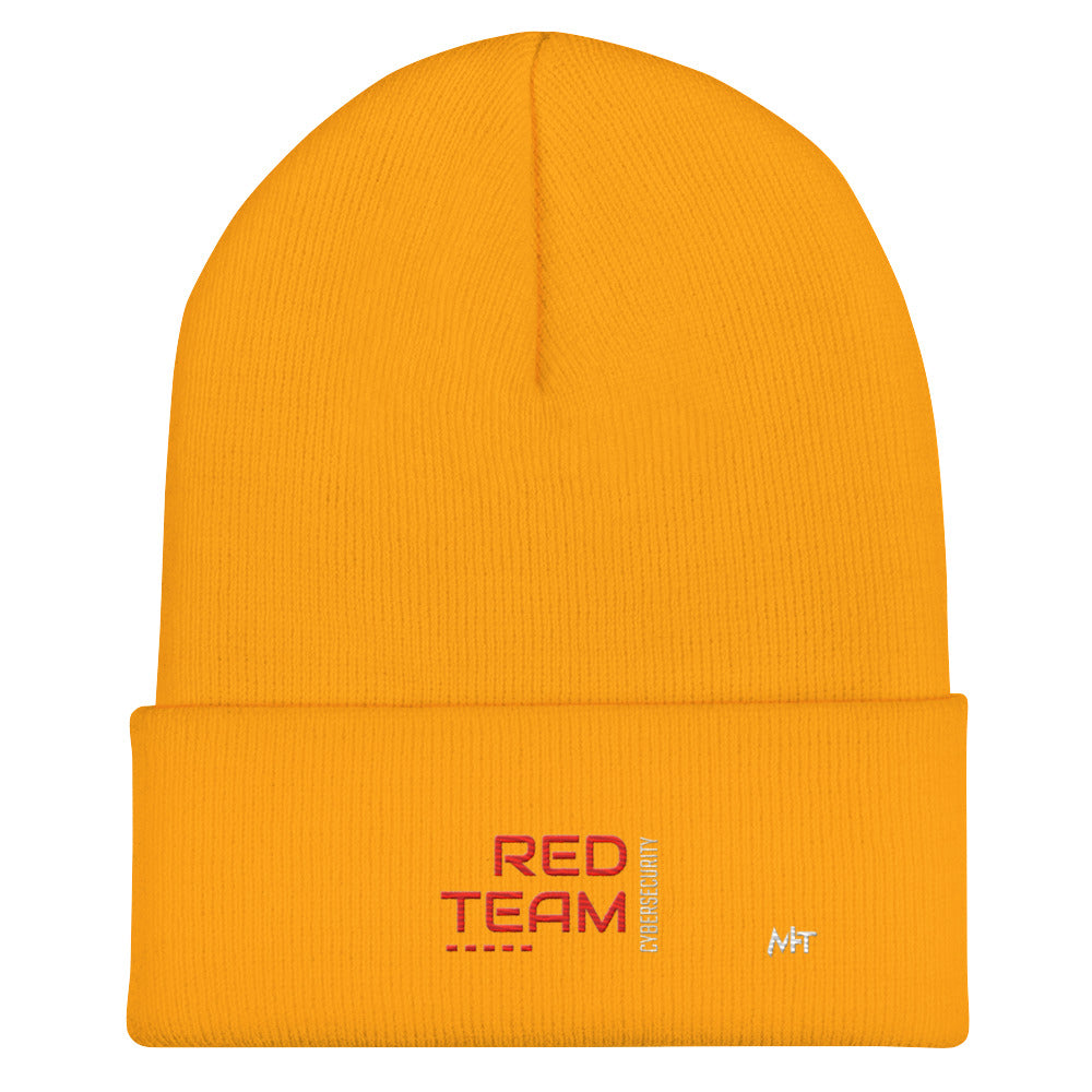 Cyber Security Red Team V14 - Cuffed Beanie by DarkByteGear
