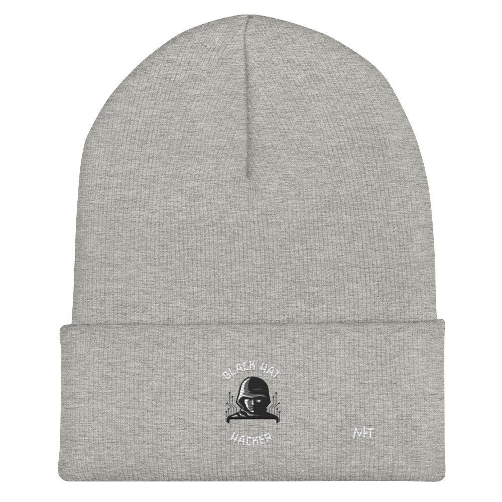 Black Hat Hacker - Cuffed Beanie by DarkByteGear