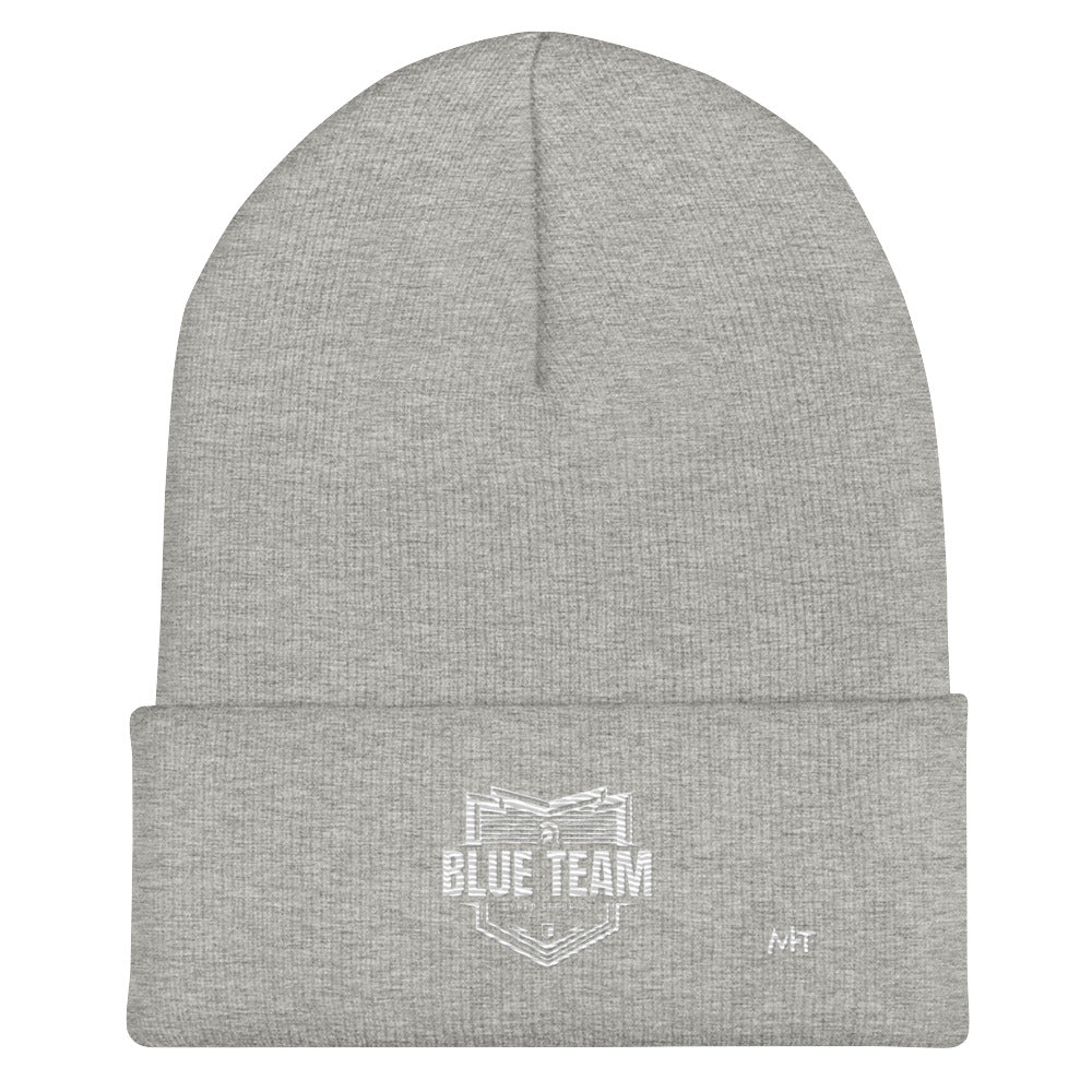 Cyber Security Blue Team V1 - Cuffed Beanie by DarkByteGear