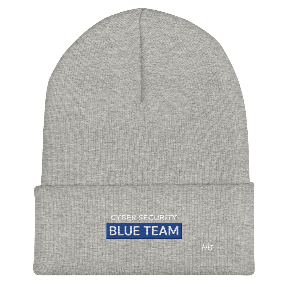 Cyber Security Blue Team V7 - Cuffed Beanie by DarkByteGear