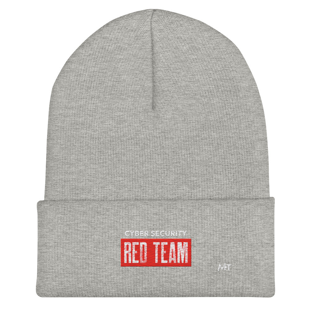 Cyber Security Red Team V1 - Cuffed Beanie by DarkByteGear