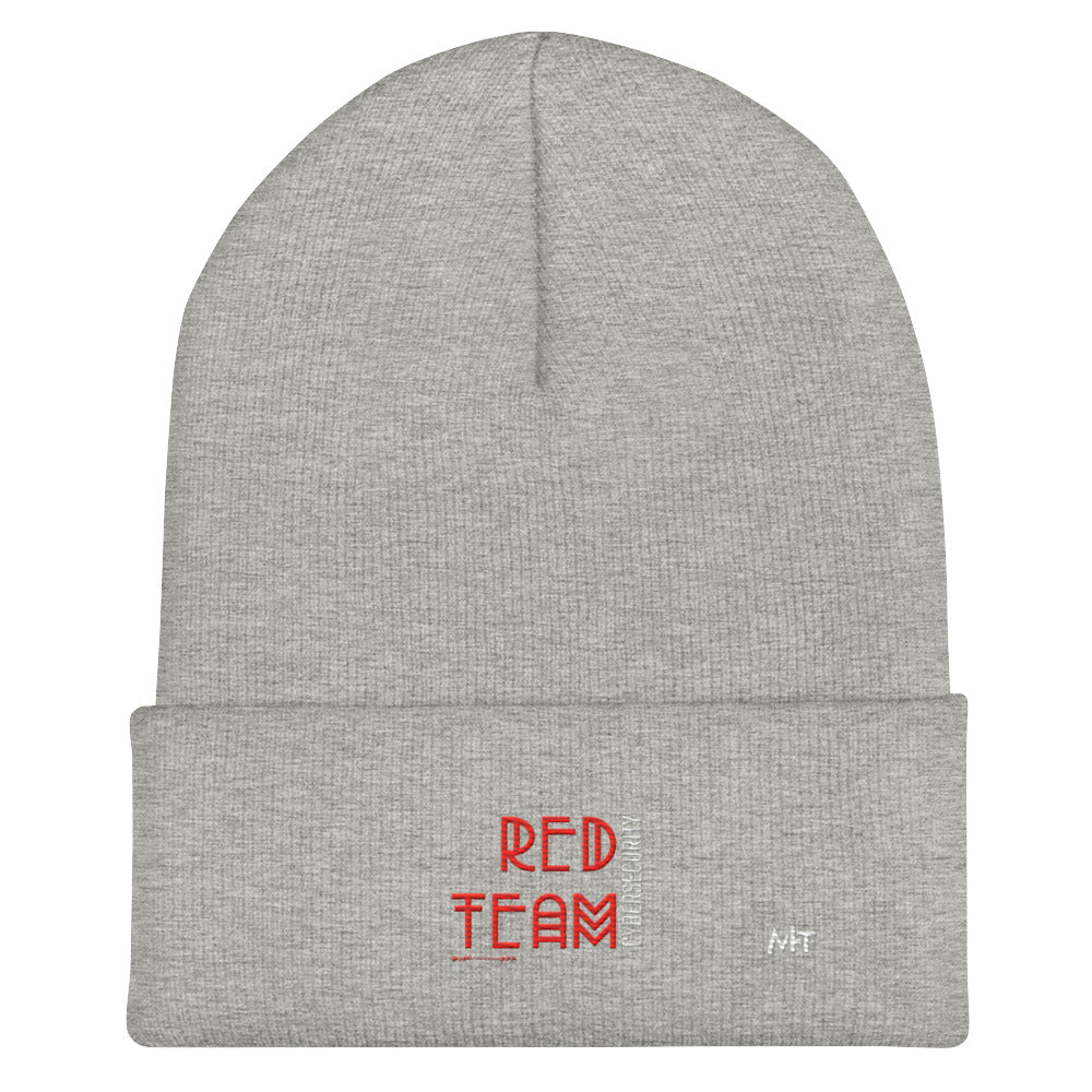 Cyber Security Red Team V5 - Cuffed Beanie by DarkByteGear