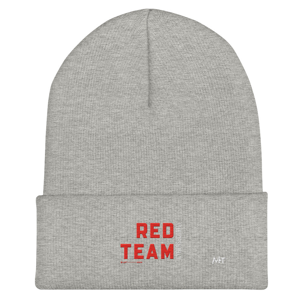 Cyber Security Red Team V7 - Cuffed Beanie by DarkByteGear