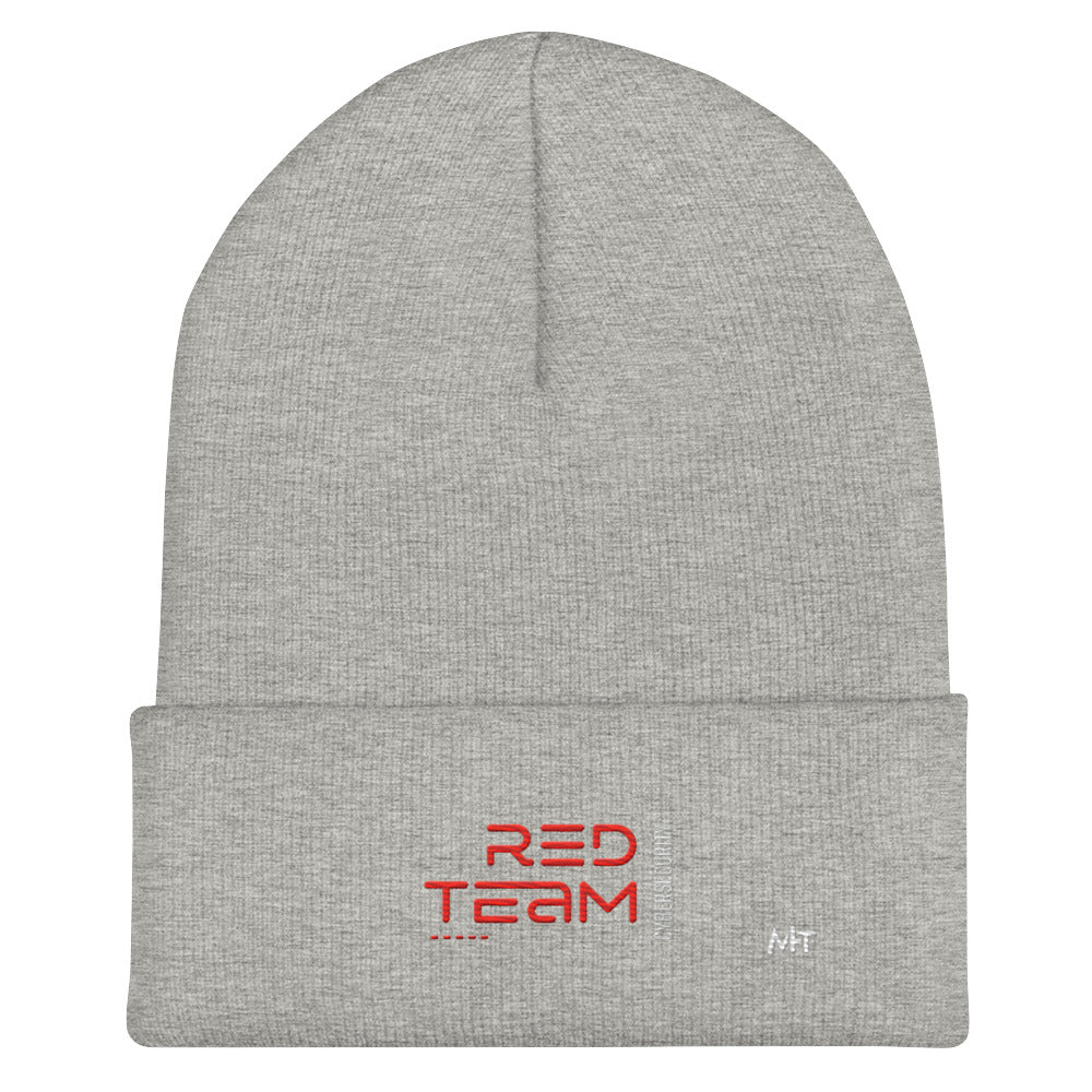 Cyber Security Red Team V11 - Cuffed Beanie by DarkByteGear