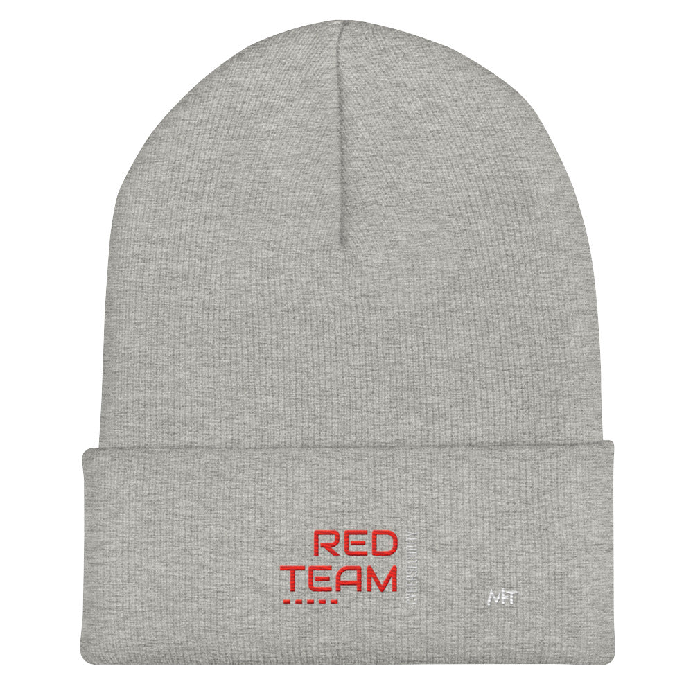 Cyber Security Red Team V14 - Cuffed Beanie by DarkByteGear