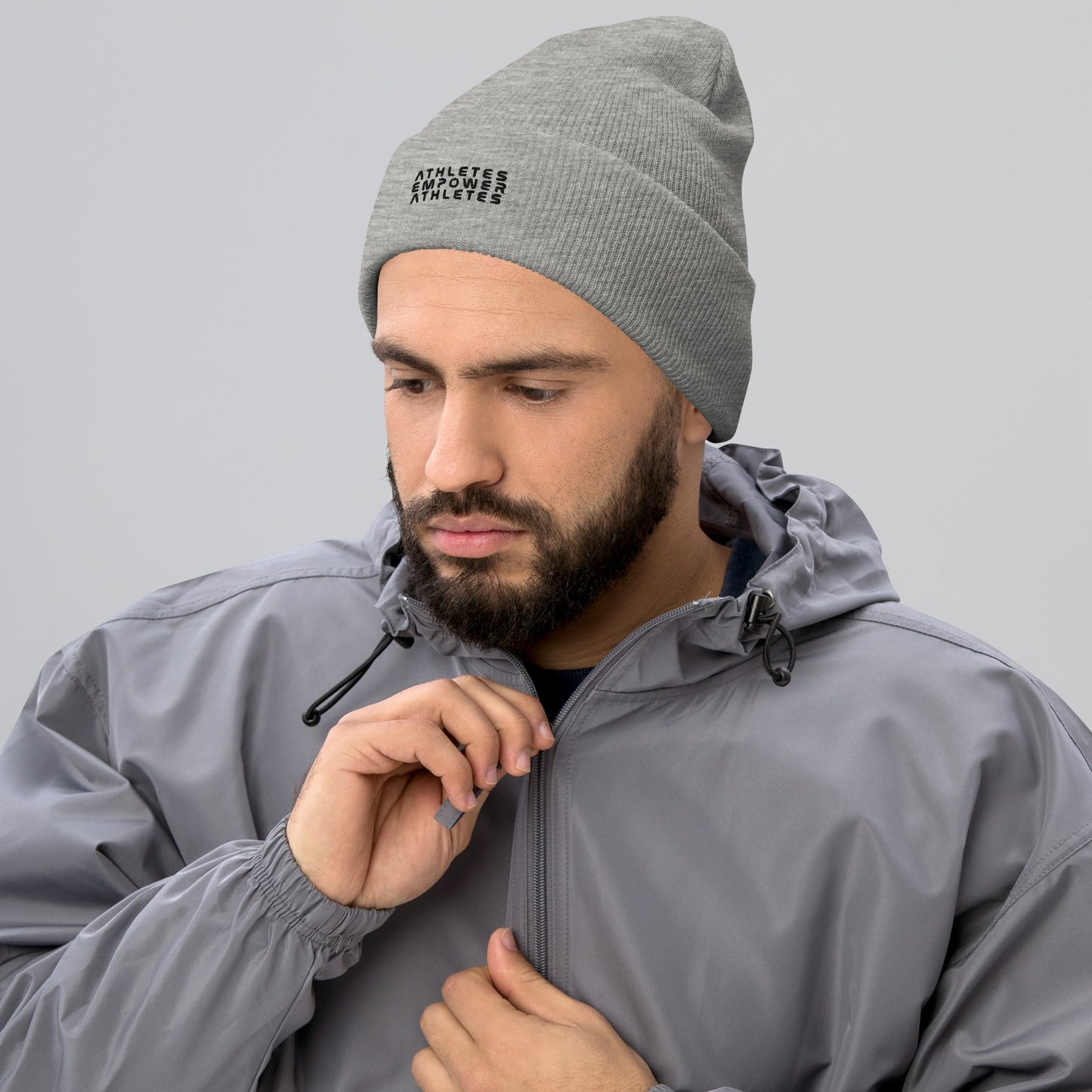 Athletes Empower Athletes - Cuffed Beanie by DarkByteGear