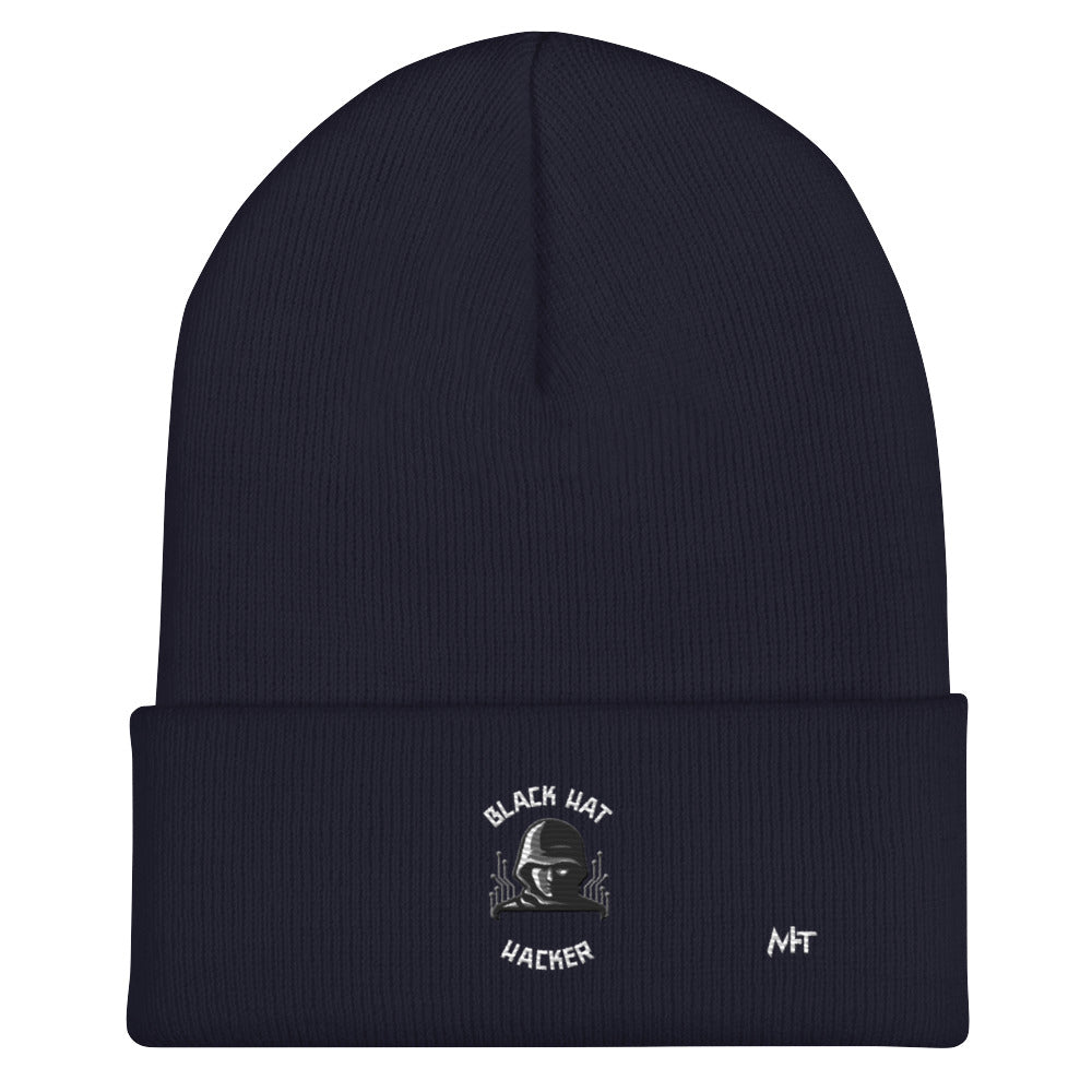 Black Hat Hacker - Cuffed Beanie by DarkByteGear