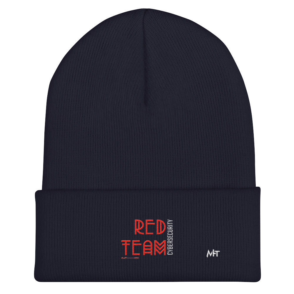Cyber Security Red Team V5 - Cuffed Beanie by DarkByteGear