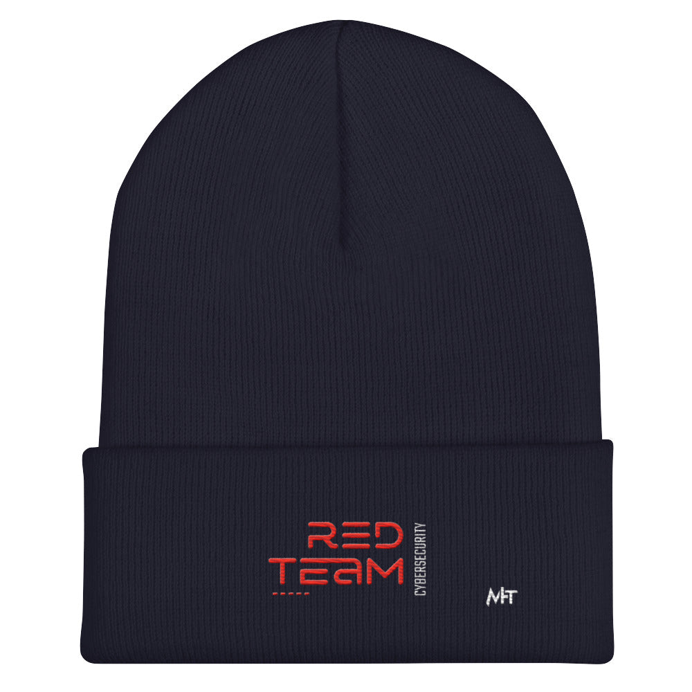 Cyber Security Red Team V11 - Cuffed Beanie by DarkByteGear