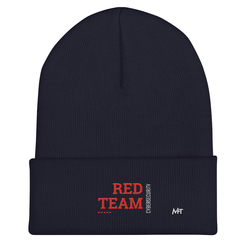 Cyber Security Red Team V12 - Cuffed Beanie by DarkByteGear