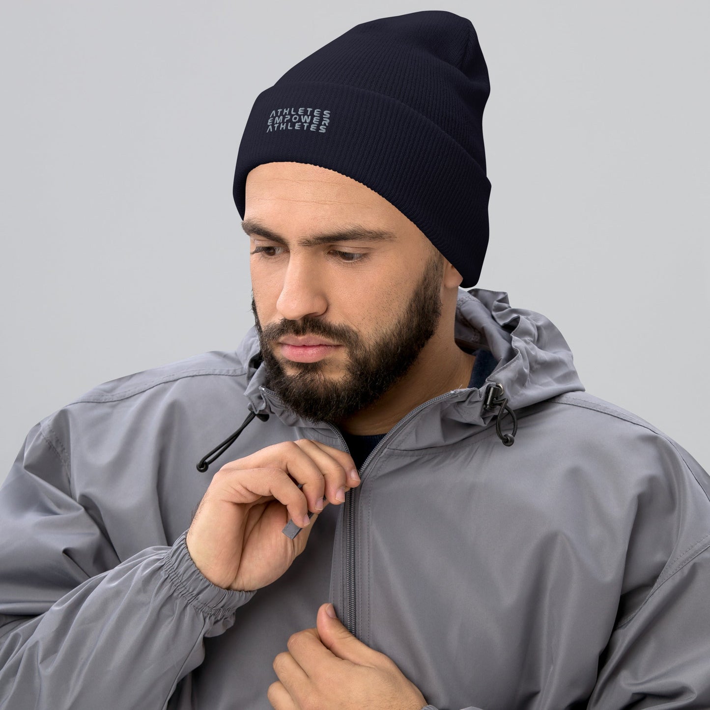 Athletes Empower Athletes - Cuffed Beanie by DarkByteGear