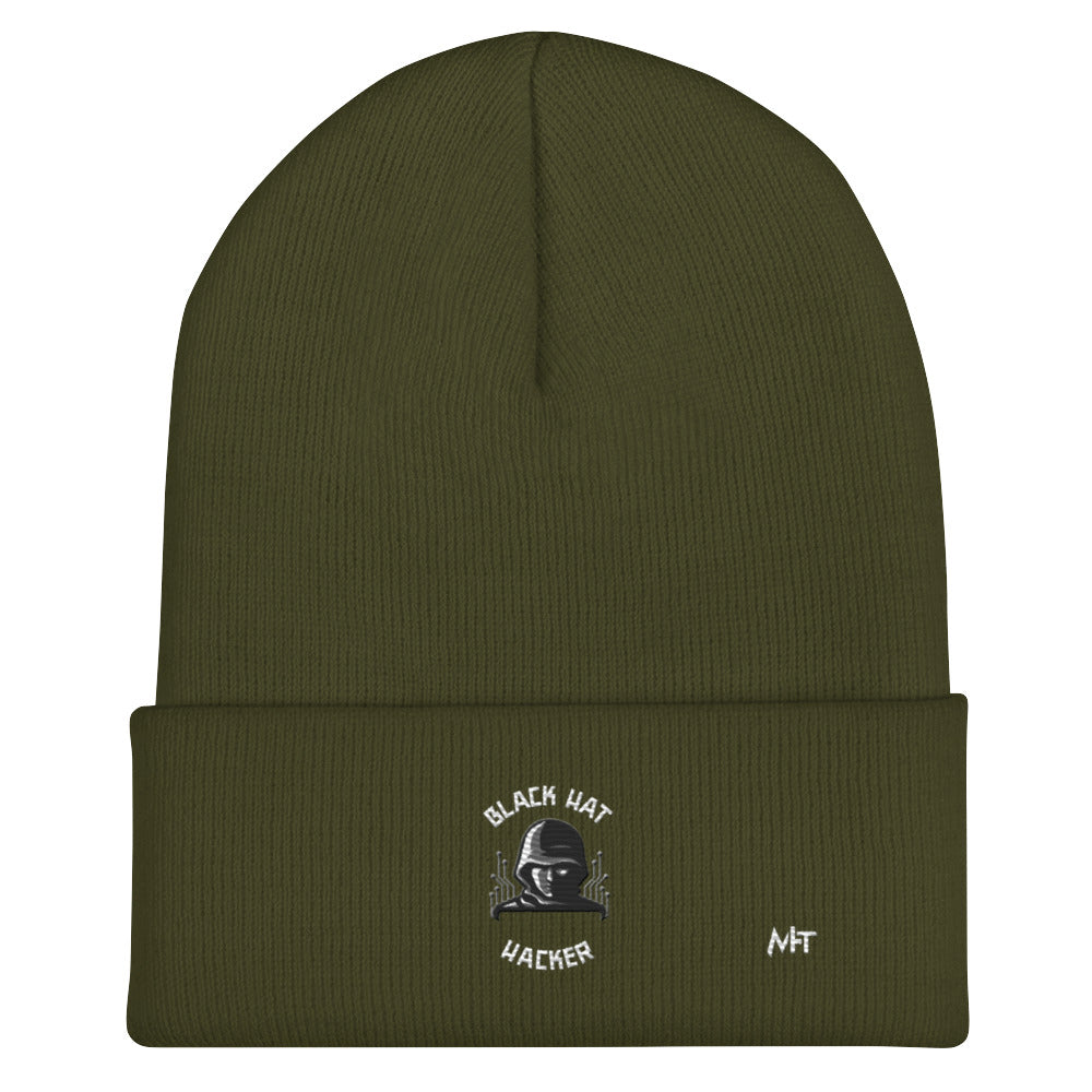Black Hat Hacker - Cuffed Beanie by DarkByteGear