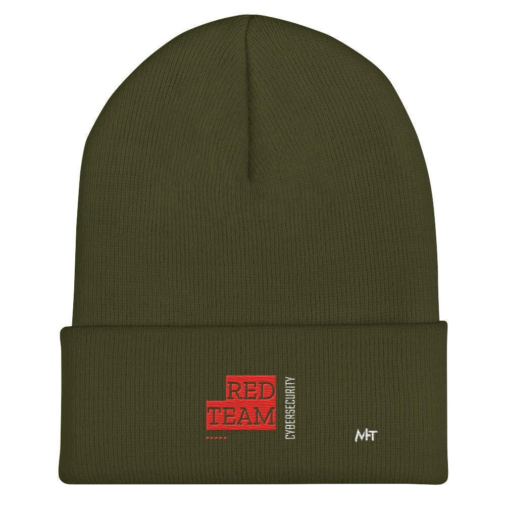 Cyber Security Red Team V13 - Cuffed Beanie by DarkByteGear
