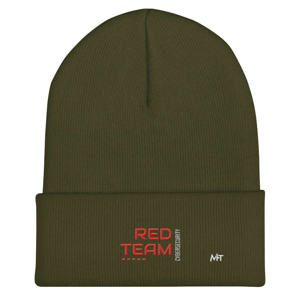 Cyber Security Red Team V14 - Cuffed Beanie by DarkByteGear
