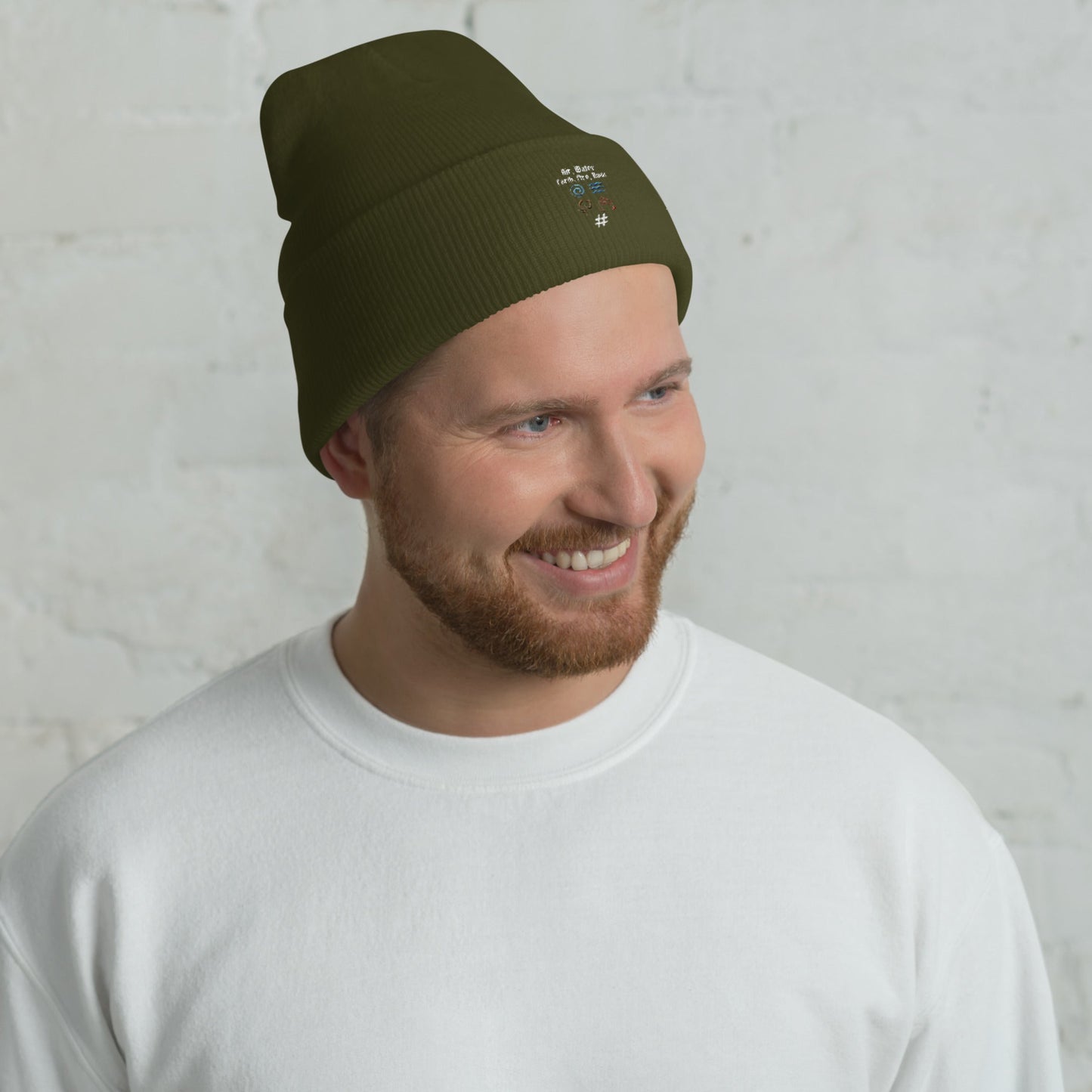 Air, Water, Earth, Fire, Root - Cuffed Beanie by DarkByteGear