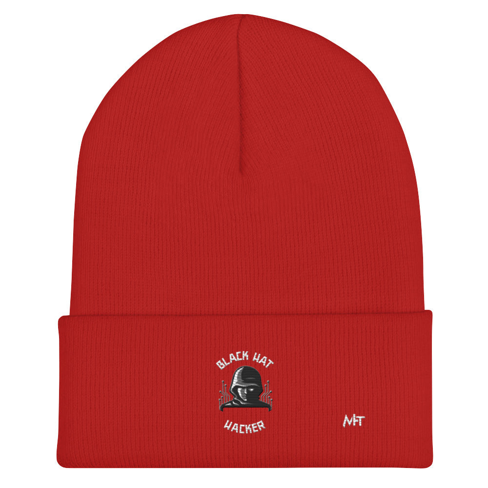 Black Hat Hacker - Cuffed Beanie by DarkByteGear