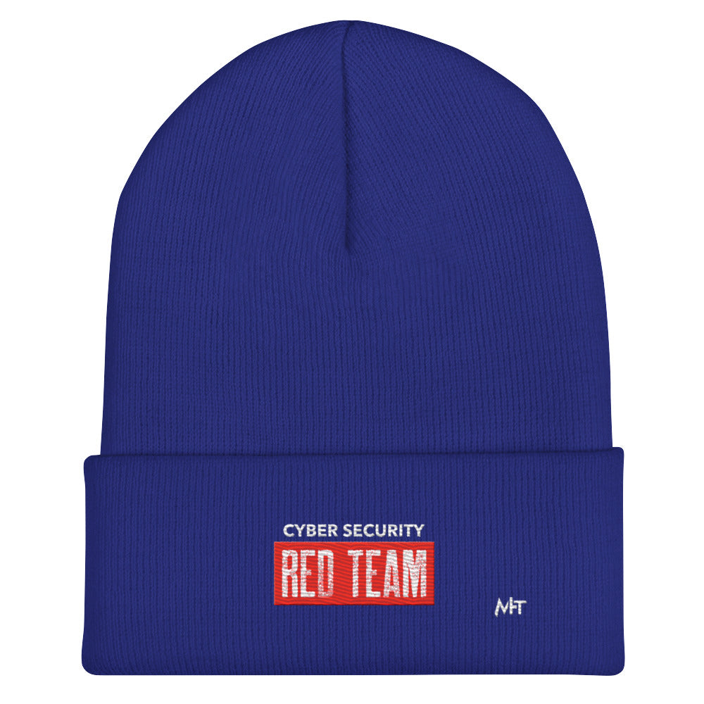 Cyber Security Red Team V1 - Cuffed Beanie by DarkByteGear