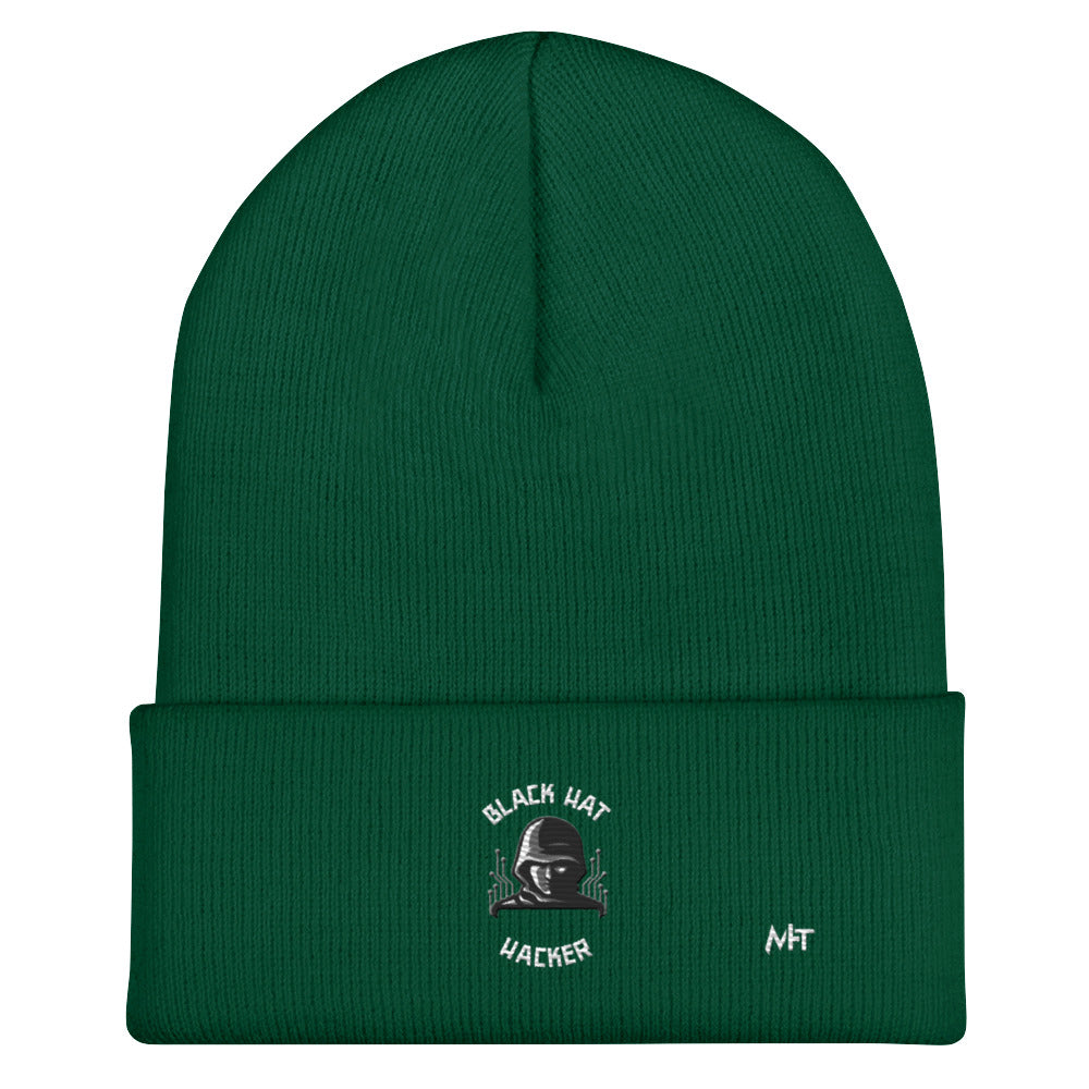 Black Hat Hacker - Cuffed Beanie by DarkByteGear
