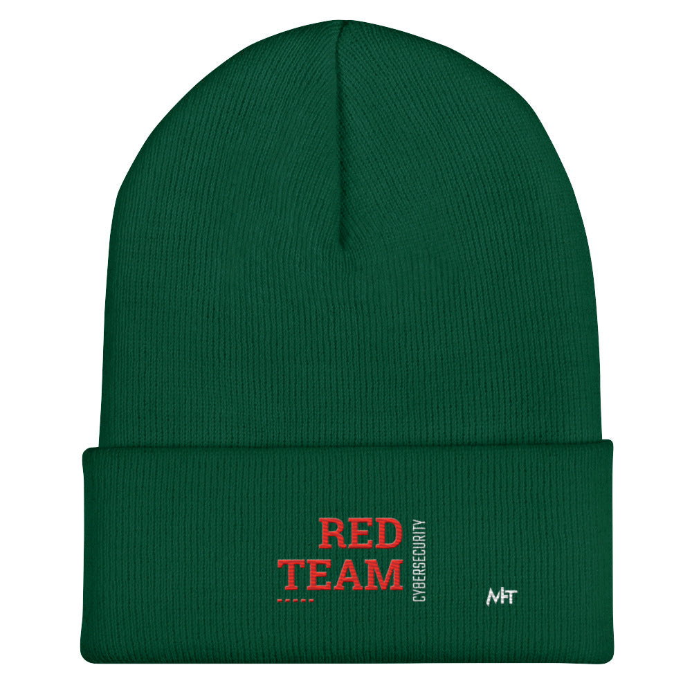 Cyber Security Red Team V12 - Cuffed Beanie by DarkByteGear