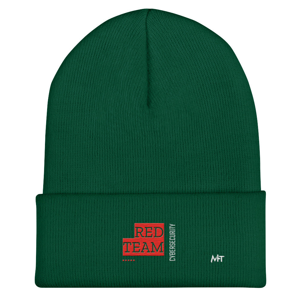 Cyber Security Red Team V13 - Cuffed Beanie by DarkByteGear
