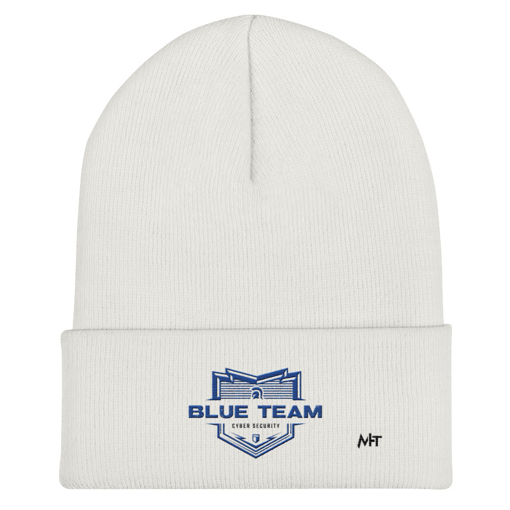 Cyber Security Blue Team V14 - Cuffed Beanie by DarkByteGear