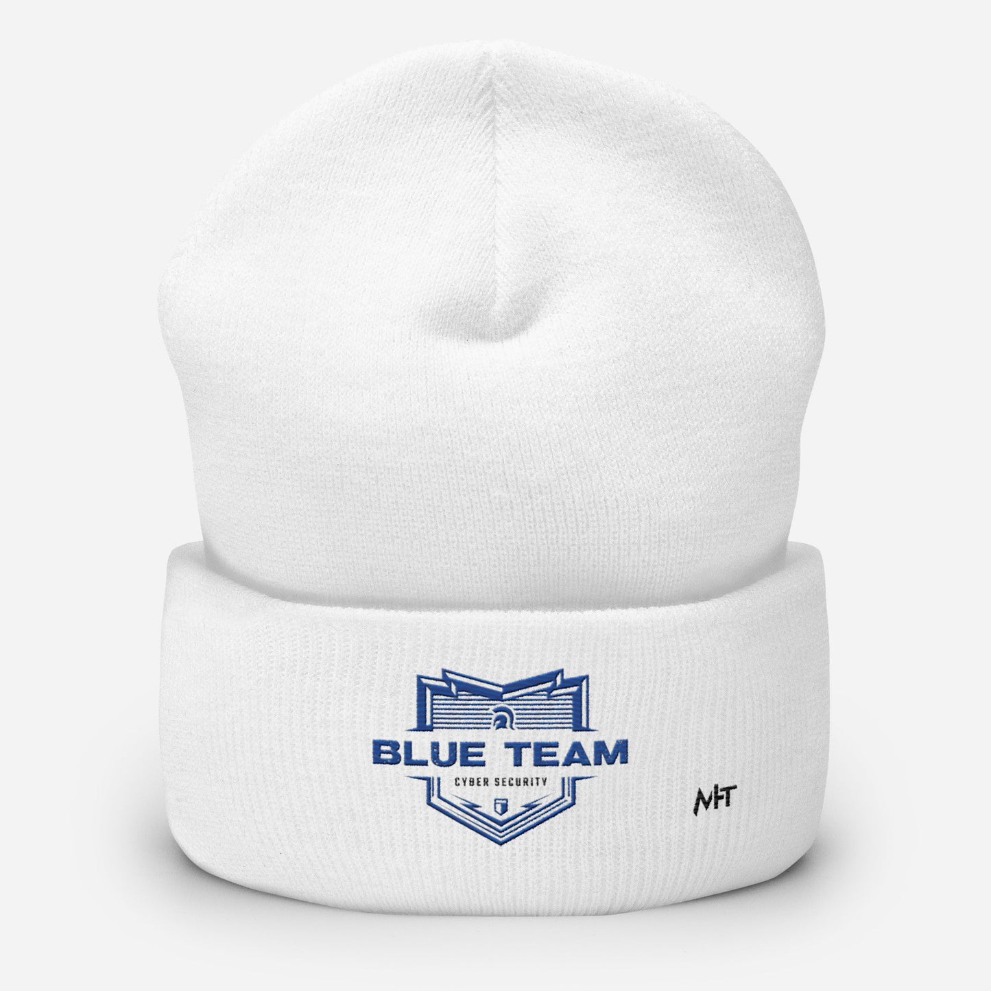 Cyber Security Blue Team V14 - Cuffed Beanie by DarkByteGear
