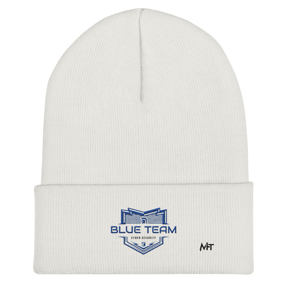 Cyber Security Blue Team V17 - Cuffed Beanie by DarkByteGear