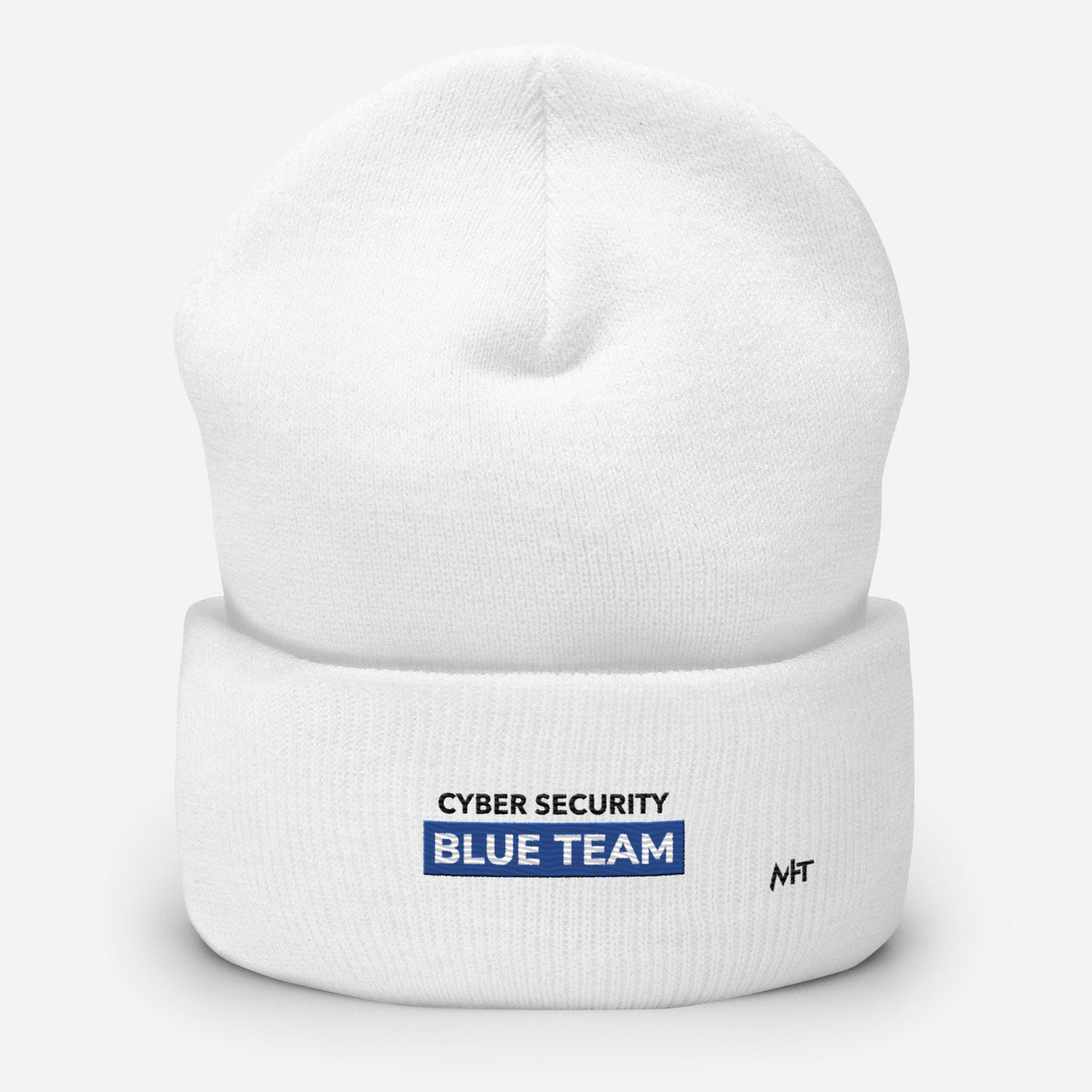 Cyber Security Blue Team V11 - Cuffed Beanie by DarkByteGear