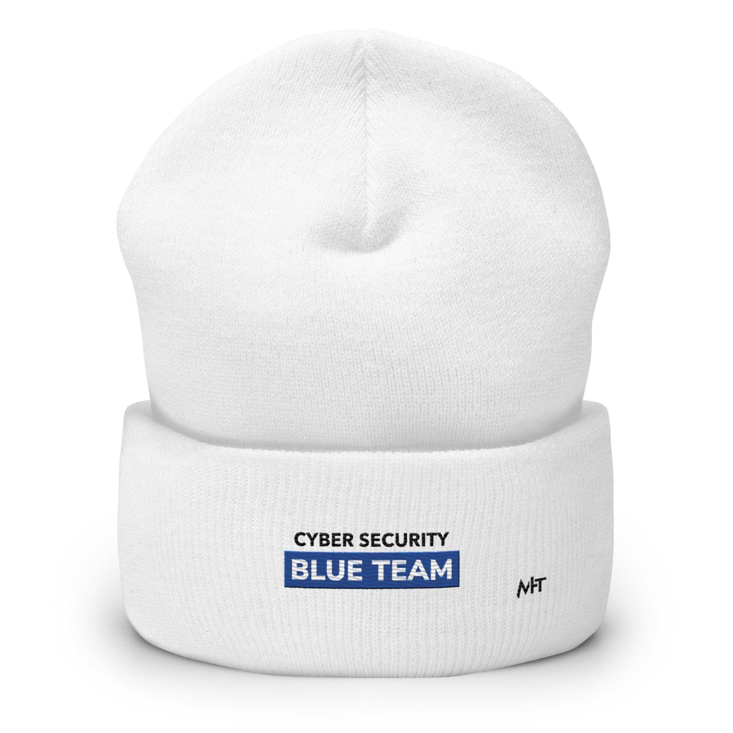 Cyber Security Blue Team V11 - Cuffed Beanie by DarkByteGear