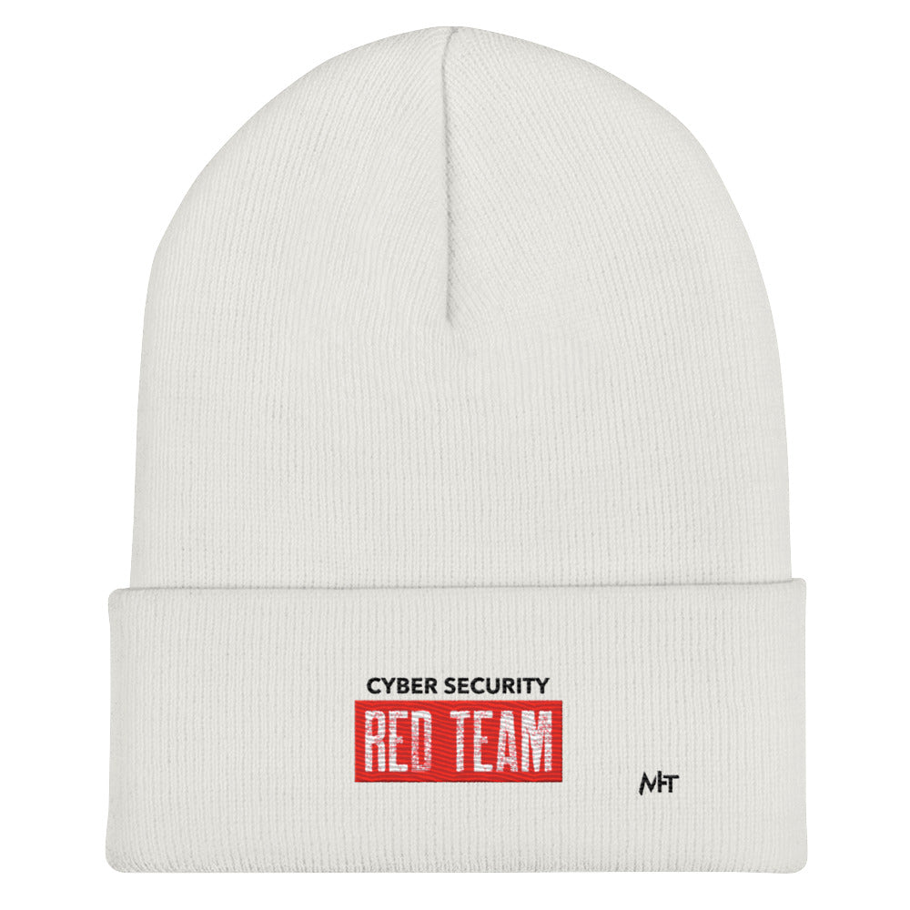Cyber Security Red Team V1 - Cuffed Beanie by DarkByteGear