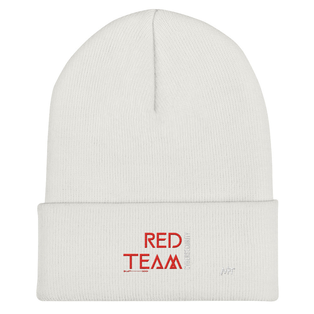 Cyber Security Red Team V4 - Cuffed Beanie by DarkByteGear