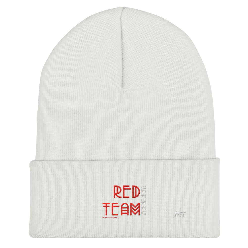 Cyber Security Red Team V5 - Cuffed Beanie by DarkByteGear