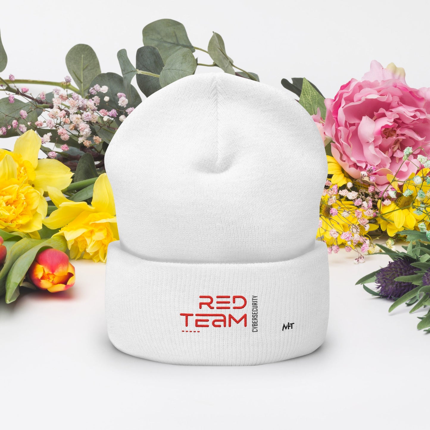 Cyber Security Red Team V11 - Cuffed Beanie by DarkByteGear