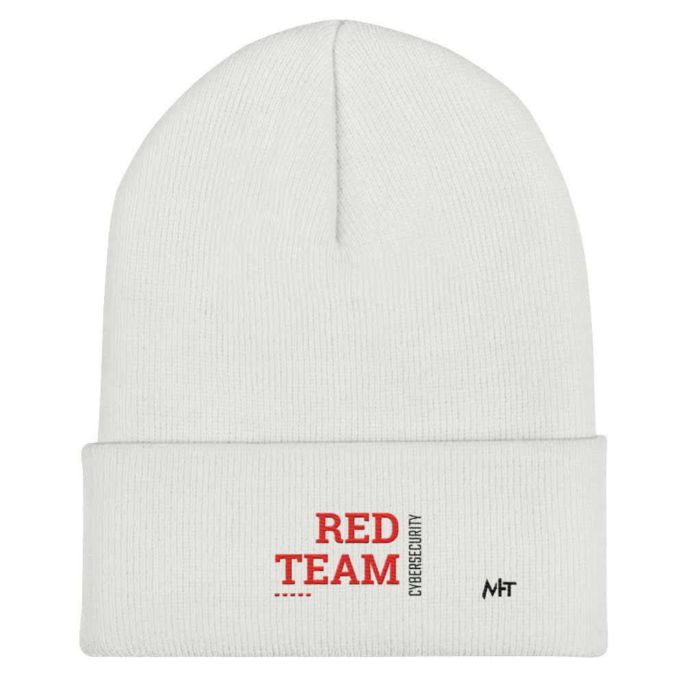 Cyber Security Red Team V12 - Cuffed Beanie by DarkByteGear
