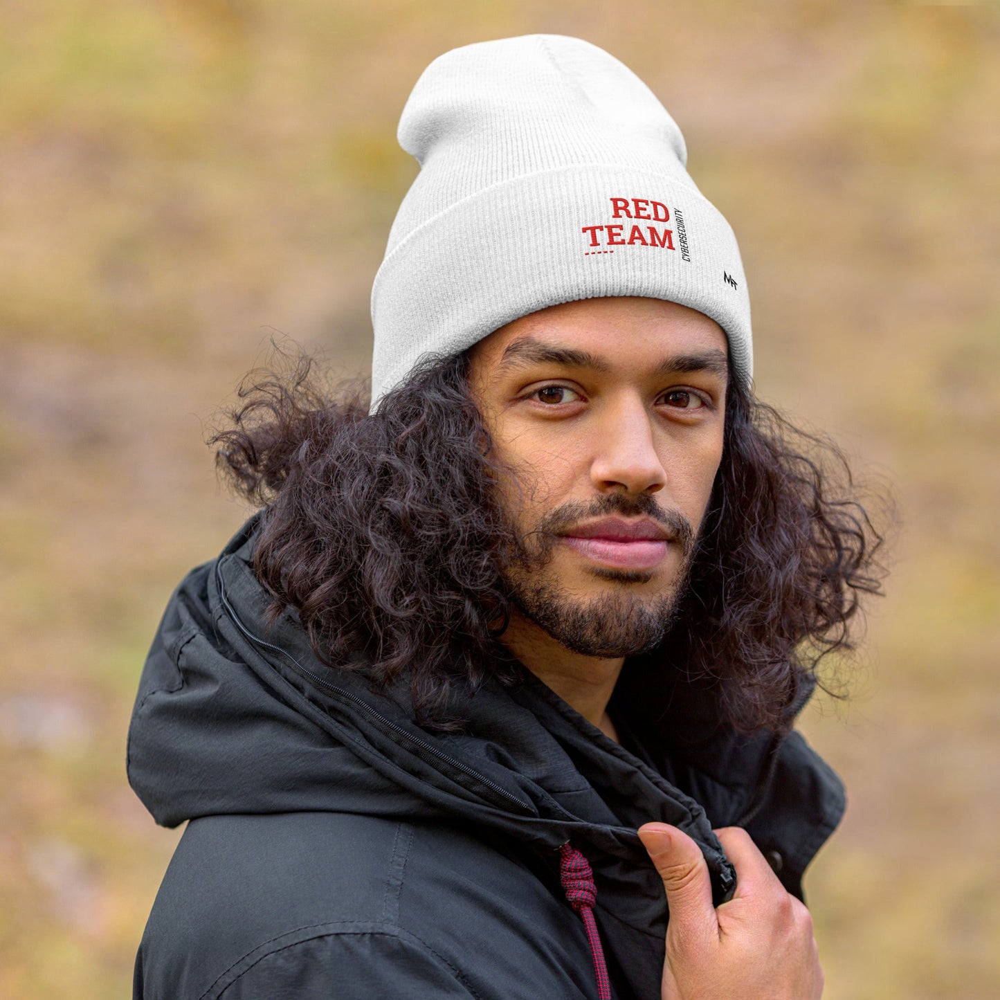 Cyber Security Red Team V12 - Cuffed Beanie by DarkByteGear