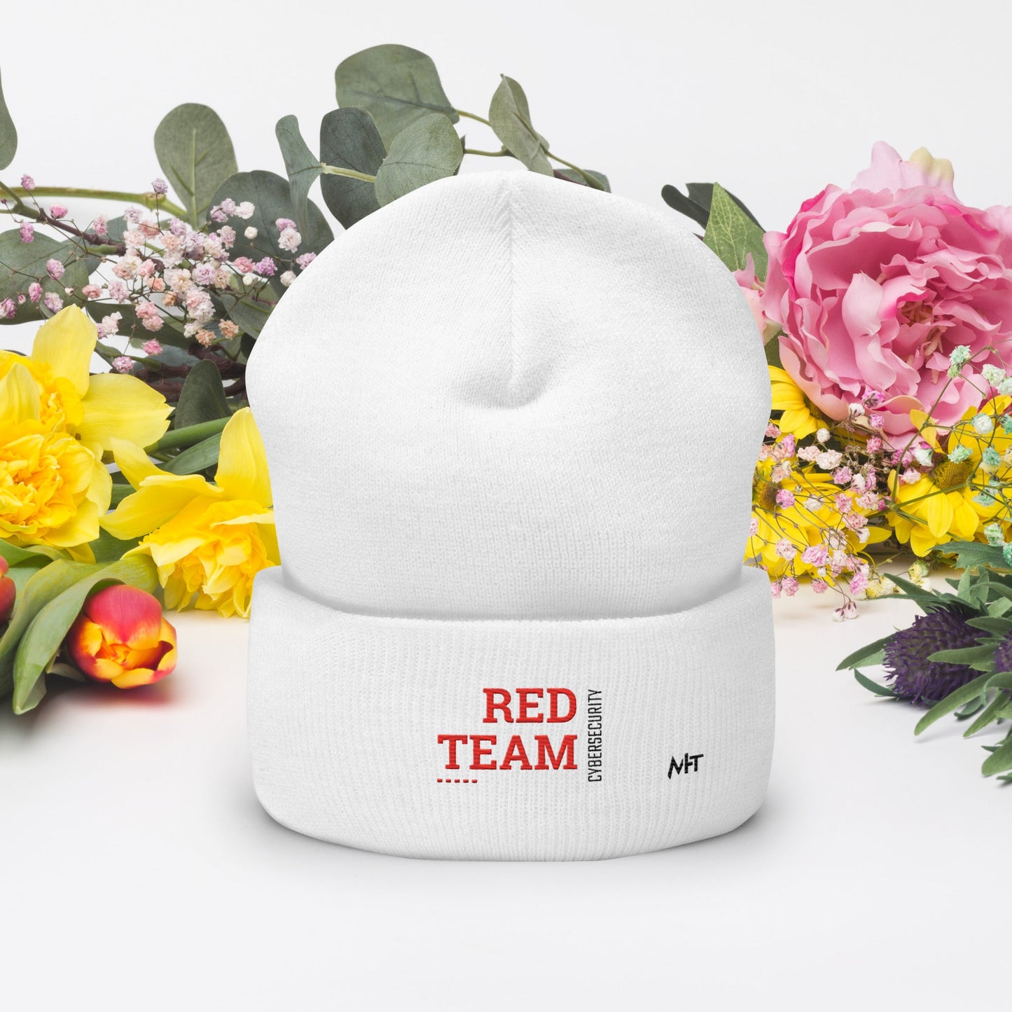 Cyber Security Red Team V12 - Cuffed Beanie by DarkByteGear