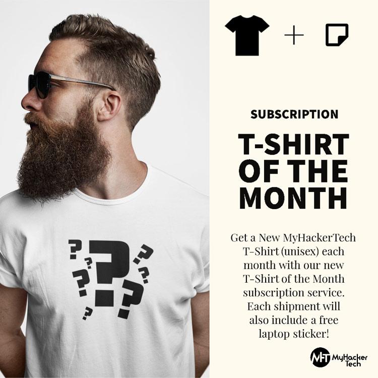 T-Shirt of the Month Subscription! by DarkByteGear