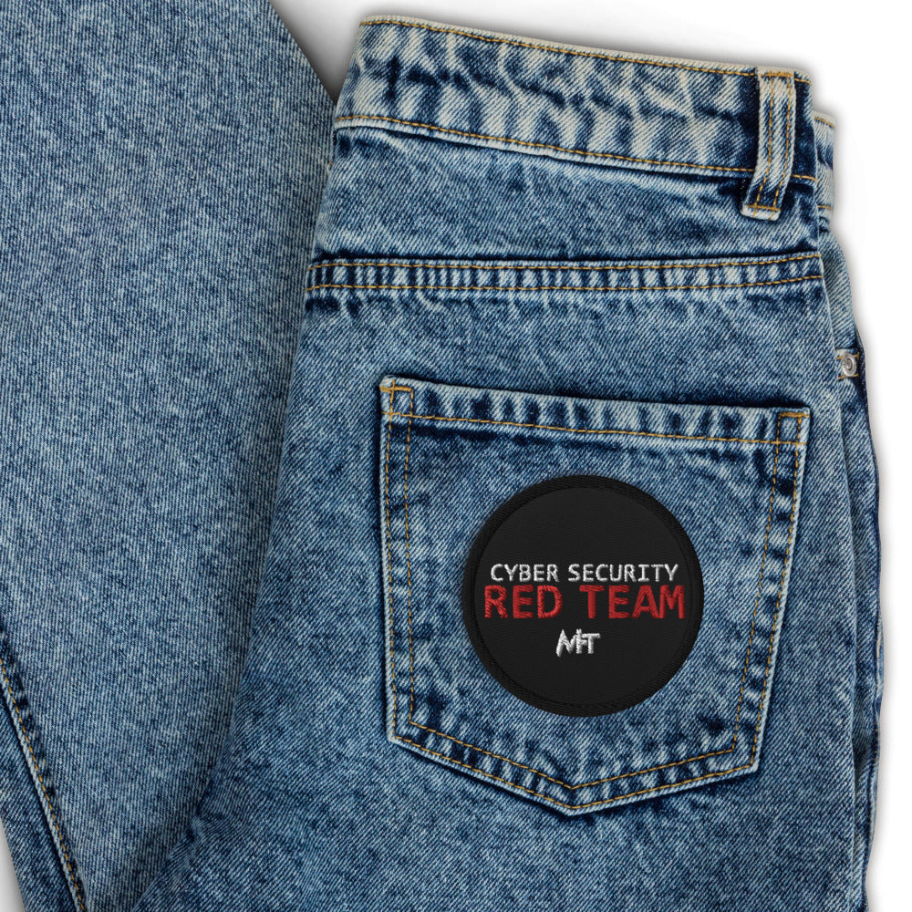 Cyber security red team - Embroidered patches by DarkByteGear