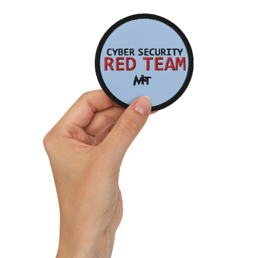 Cyber security red team - Embroidered patches by DarkByteGear
