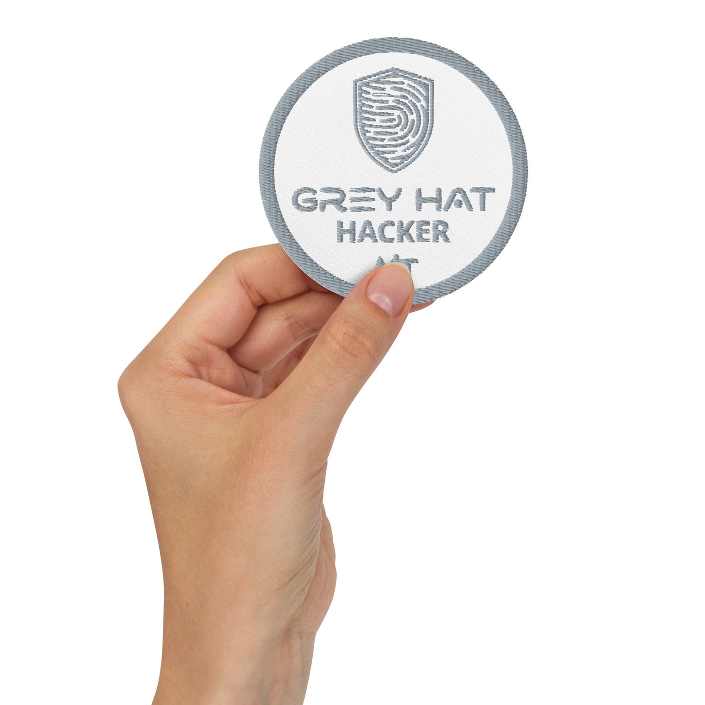Grey Hat Hacker V5 - Embroidered patches by DarkByteGear