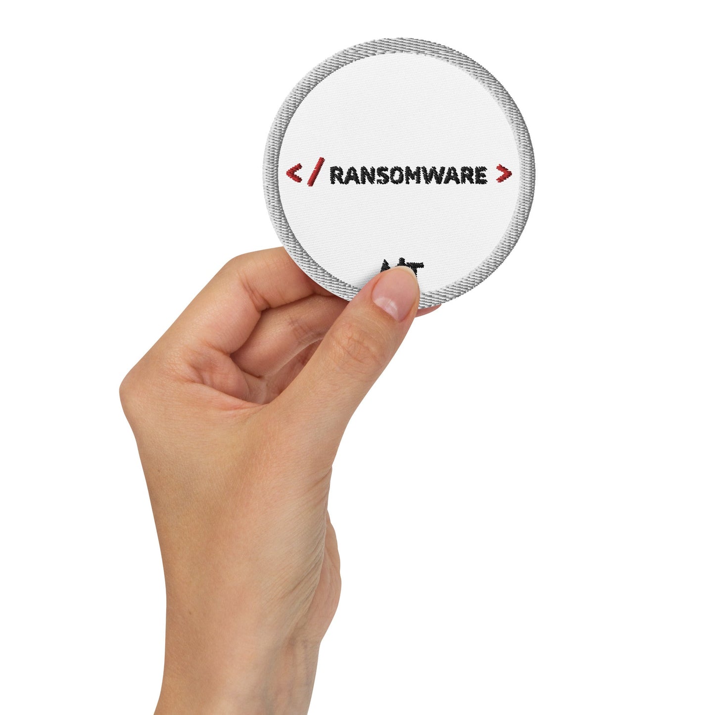 Ransomware - Embroidered patches by DarkByteGear