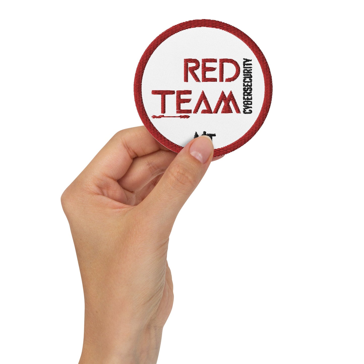 Cyber Security Red Team V4 - Embroidered patches by DarkByteGear