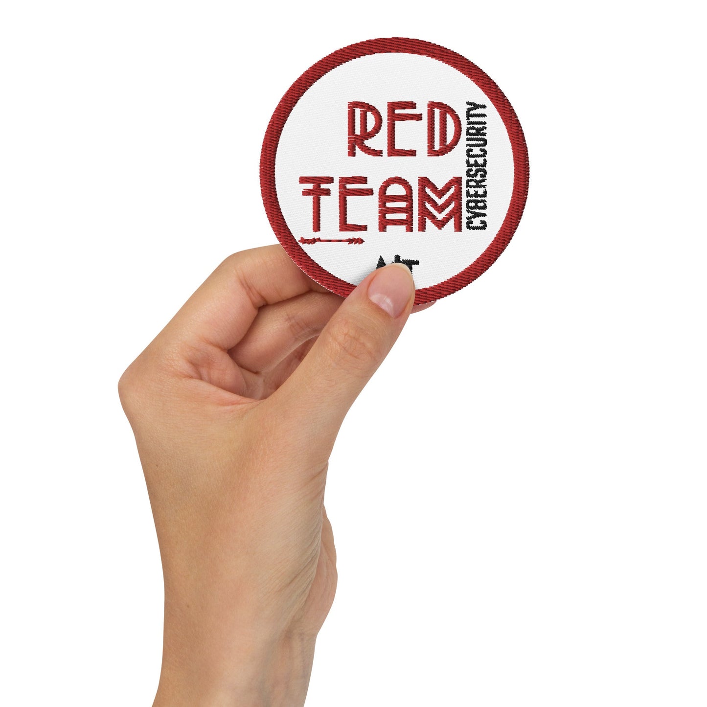 Cyber Security Red Team V5 - Embroidered patches by DarkByteGear